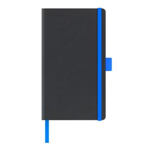 Agenda Castelli, Notes Nedatat A5 Coperta Rigida, Banda Elastic Albastru Deschis, Interior Ivory Dictando, Buzunar Interior, Semn Carte , Suport Elastic Instrument Scris, Culoare N