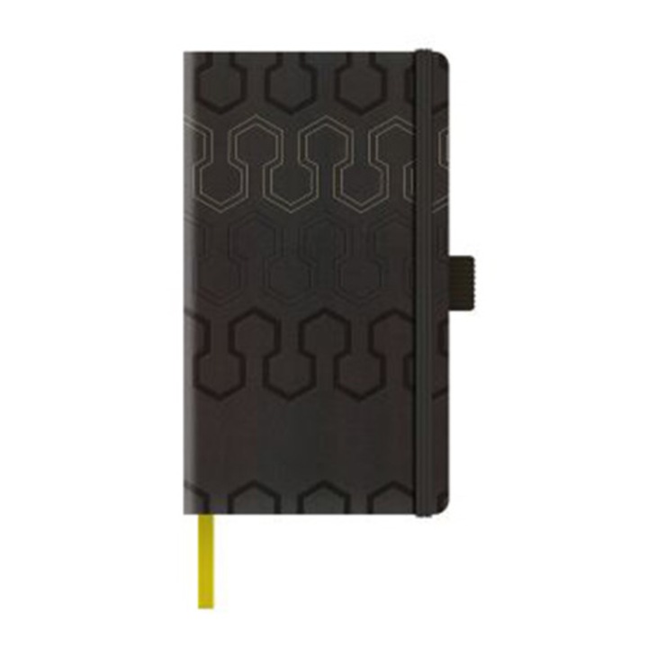 Agenda Castelli, Nedatata, A5, Coperta Rigida, Ivory, Culoare Negru Auriu