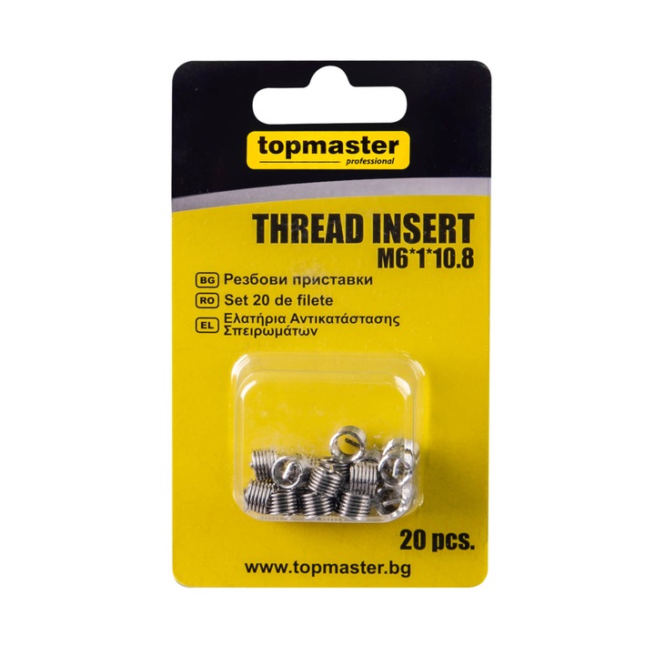 Set 20 de filete M6*1*10.8 Top Master Pro