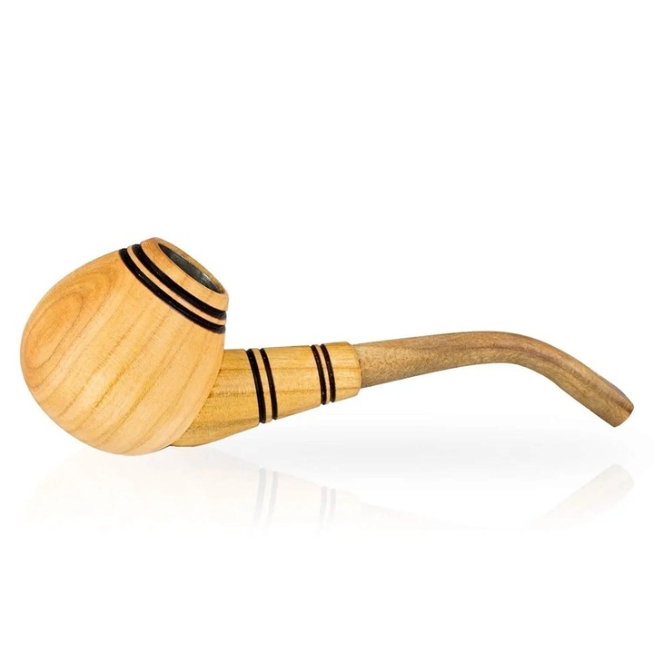 Pipa din Lemn Natur, 16 cm