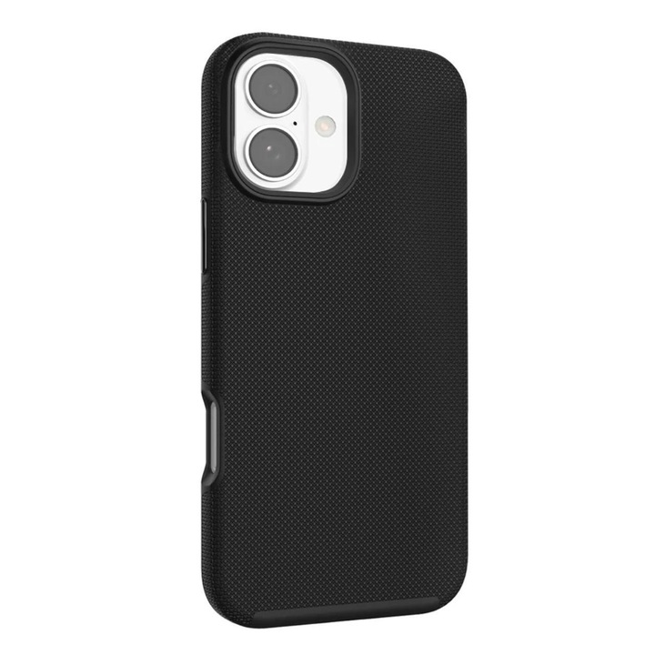 Husa de protectie Eiger North Case pentru iPhone 16 Plus, Negru