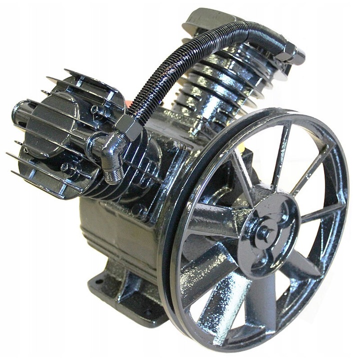 Компресорна помпа AIRMAT 2065, 2 цилиндъра, 65 mm, 310 l/min, 8 BAR, 17.5x9 cm