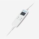 Patura electrica Gesberg, 180x130cm, 160W, gri, 10 trepte de incalzire, telecomanda LCD, set