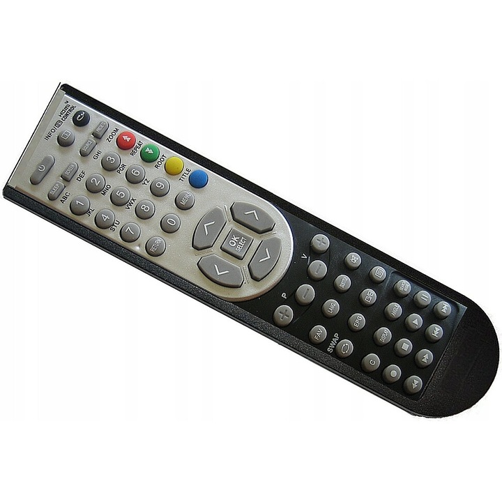 Telecomanda compatibila TV LCD LED CARDSPLITTER RC1900, neagra, functioneaza fara programare