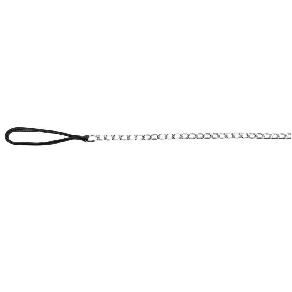 Lesa Trixie Lant Cu Maner Chinga 1.00 m/4.0 mm Negru 14031