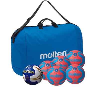 Pachet 6 mingi antrenament si competitie handbal Molten PRO Pachet 6 mingi antrenament si competitie handbal Molten PRO