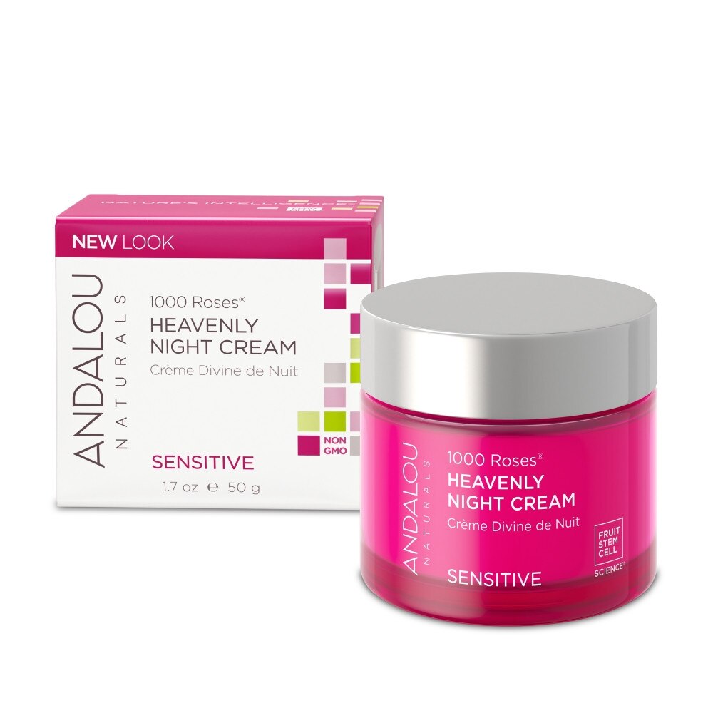 Crema de noapte catifelata Secom Andalou Naturals 1000 Roses 50 grame