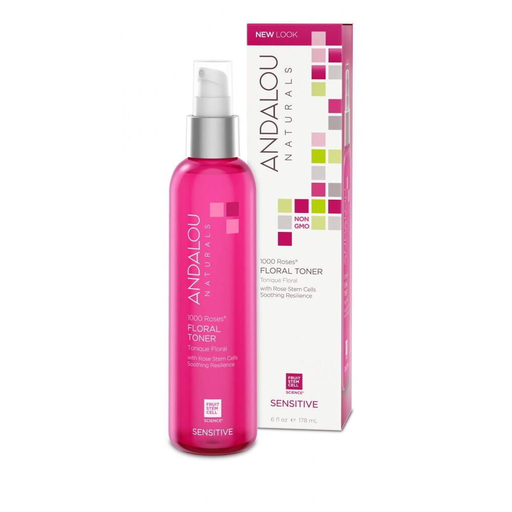 Lotiune tonica Secom Andalou Naturals 1000 Roses 178 ml