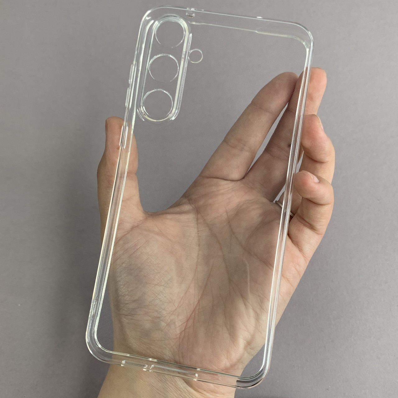 Husa protectie Mat-Tech compatibila cu Samsung Galaxy A55 5G, Anti-soc, 2MM, Protectie Camera, Decupaje Precise, Rezistenta la impact, Margini ridicate pentru protectia ecranului, Transparenta