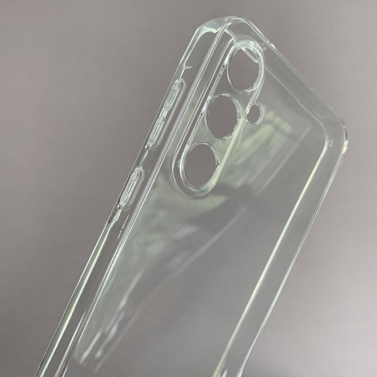 Husa protectie Mat-Tech compatibila cu Samsung Galaxy A55 5G, Anti-soc, 2MM, Protectie Camera, Decupaje Precise, Rezistenta la impact, Margini ridicate pentru protectia ecranului, Transparenta