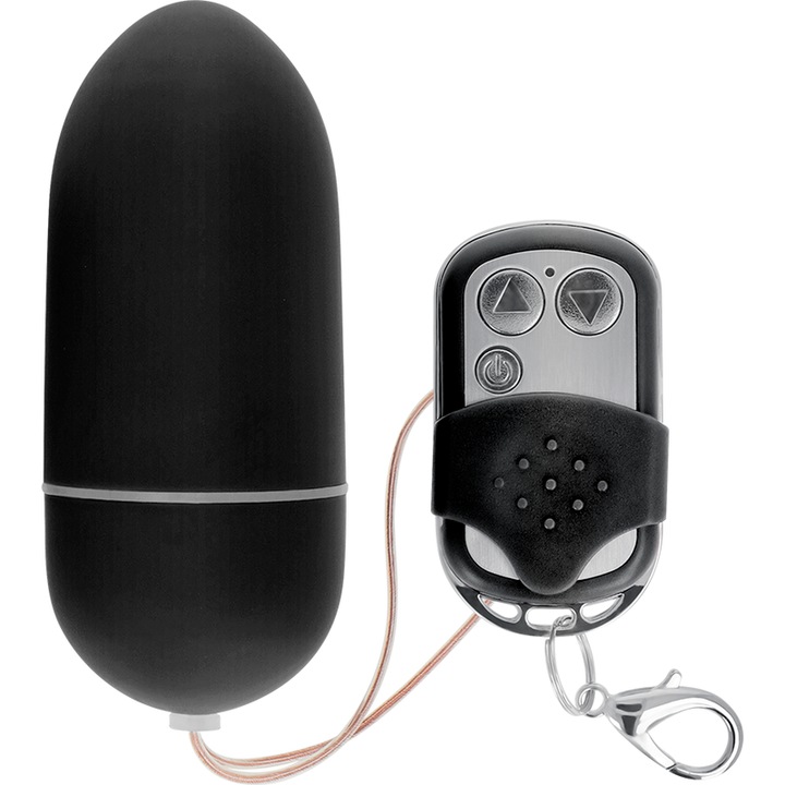 Ou vibrator cu telecomanda, ONLINE, 10 moduri de vibratie, waterproof, 8x3.4cm