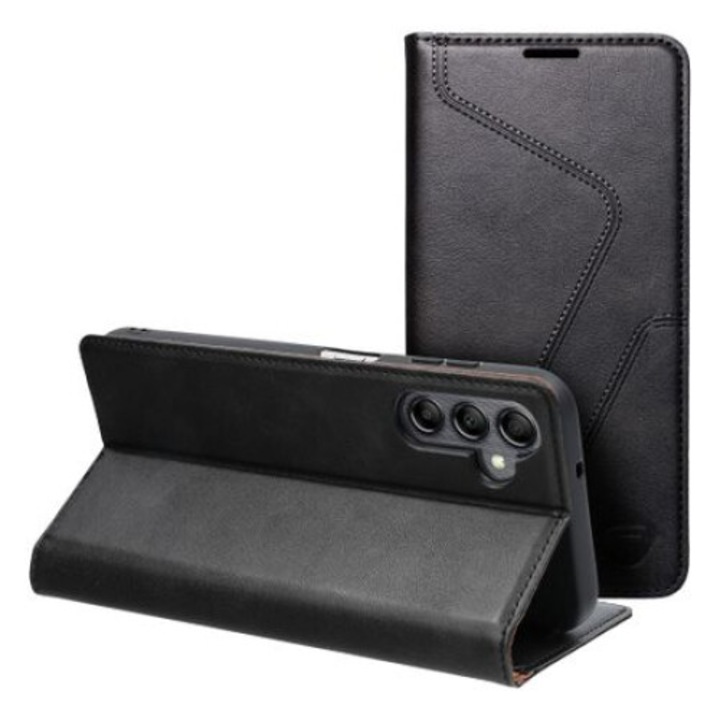 Case fixGuard FORCELL F-PROTECT RFID Blocker könyves tok SAMSUNG A14 4G / A14 5G fekete