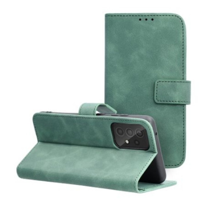 fixGuard TENDER könyves tok SAMSUNG A52 5G / A52 LTE ( 4G ) / A52s 5G zöld