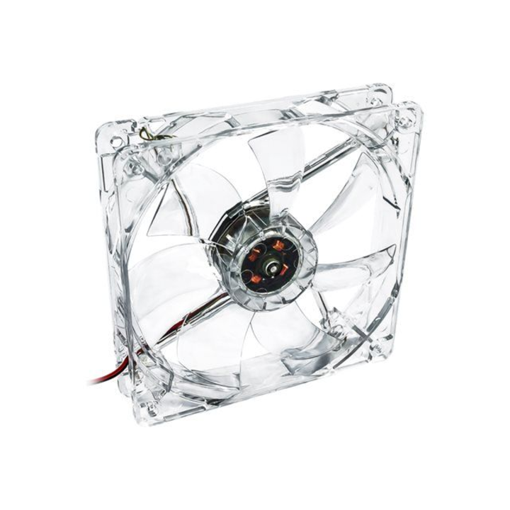 Akyga 120mm 4 LED fehér (AW-12A-WH)