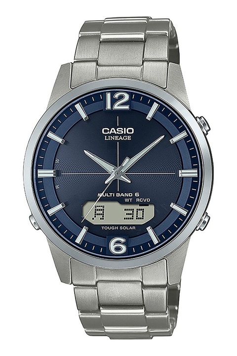 Casio, Титаниев часовник с хронометър, Сребрист