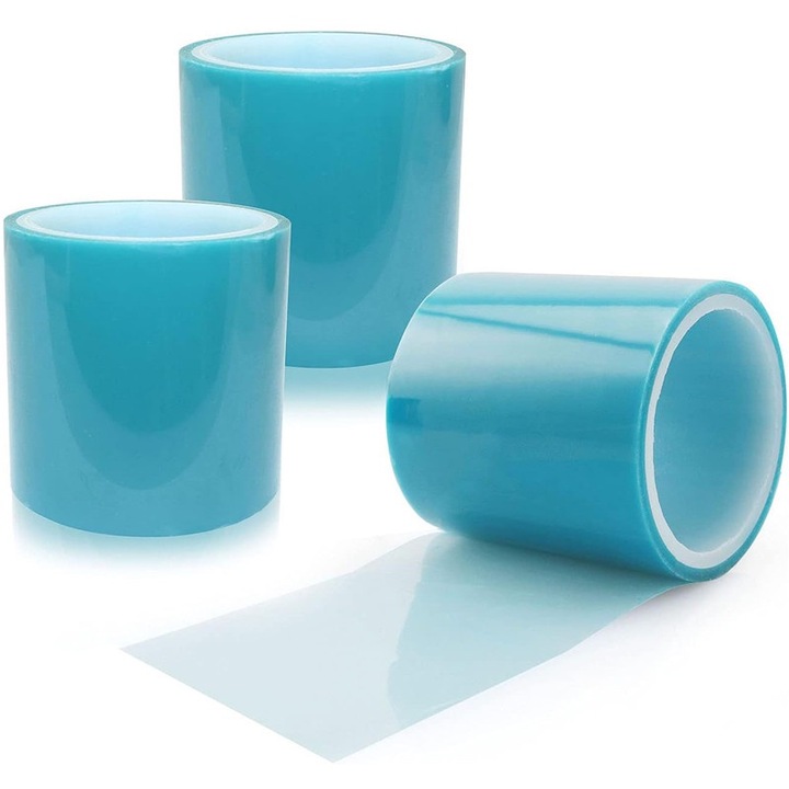 Set de benzi adezive pentru bijuterii, 3 role, verde, 5cm x 5m