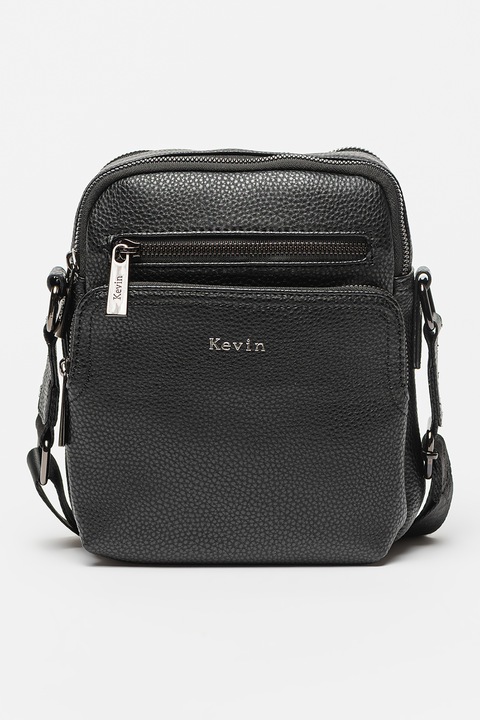 Pierre Cardin, Kevin keresztpántos műbőr táska, Fekete