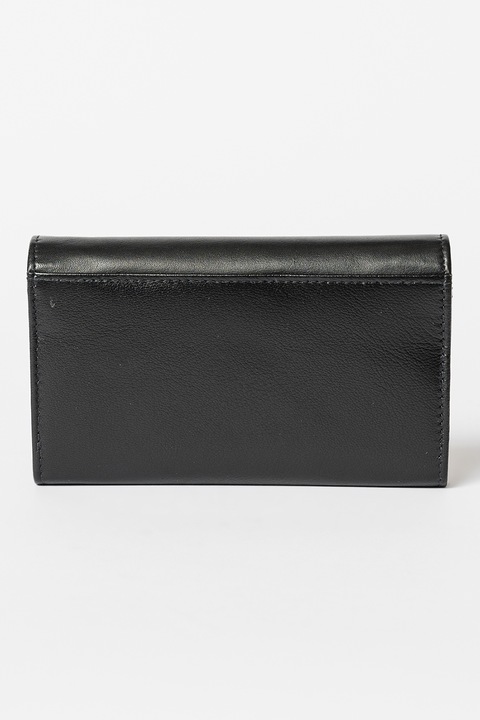 Pierre Cardin, Кожено портмоне с капаче, Черен