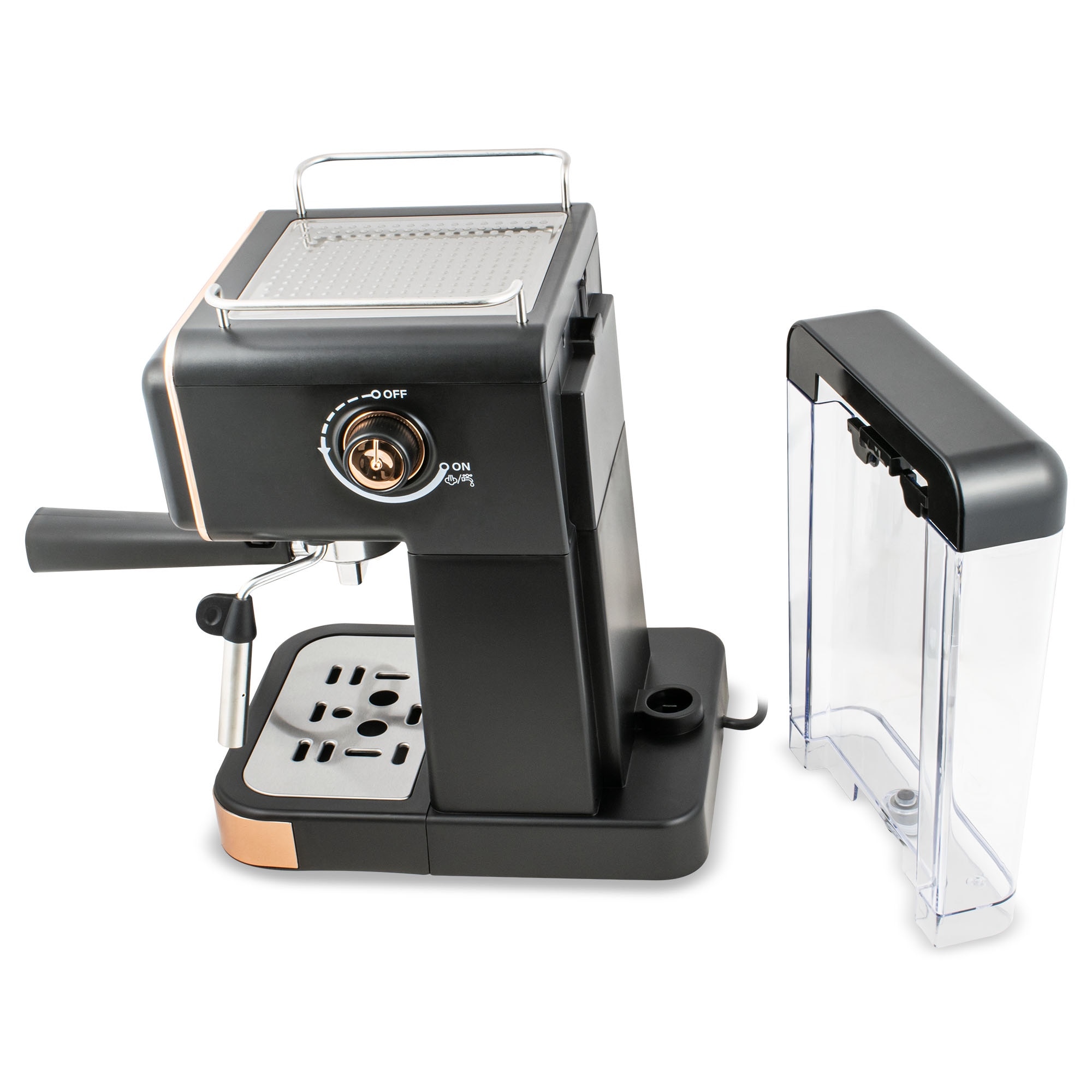 Espressor manual Zass ZEM 20 Rose Gold, Compatibil cu