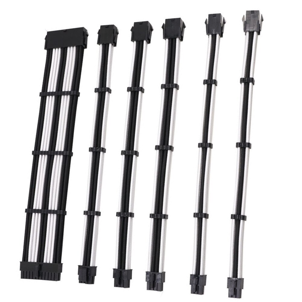 Set cabluri de extensie pentru alimentare Fokelyi, 24-pin, 8-pin