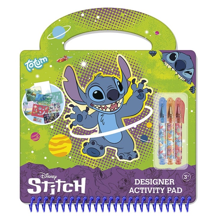 Творчески комплект, Totum, Stitch, Книжка с активности