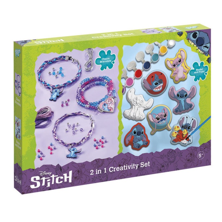 Творчески комплект, Totum, Stitch, Направи си сам, 2 в 1