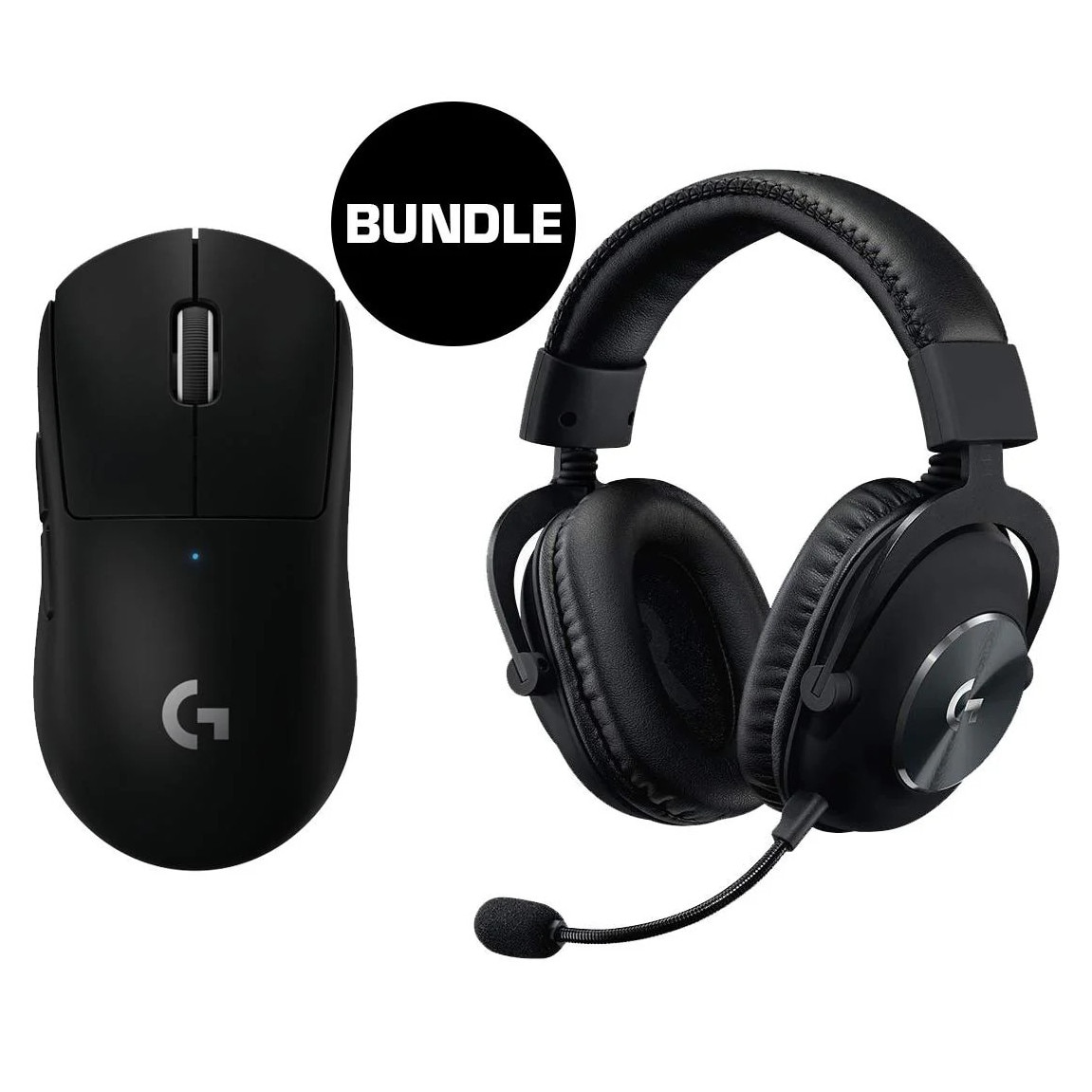 Set pentru Gaming Logitech G Pro X Superlight Mouse si casti Logitech G ...