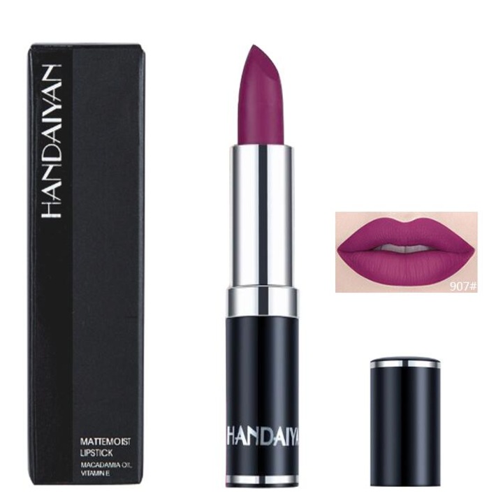 Ruj mat, Handaiyan, Sexy Rose Purple, Velvet Smooth, 907