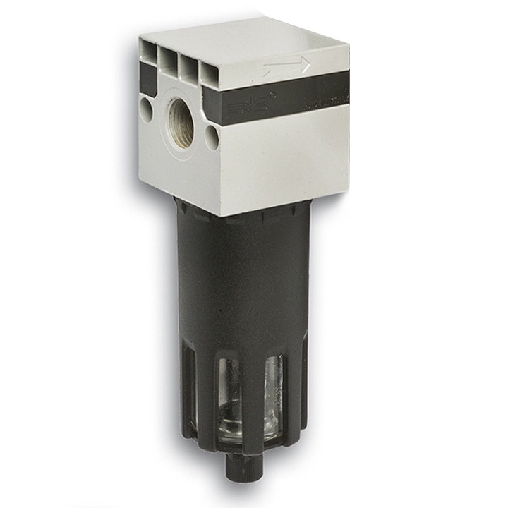 Filtru cu eliminare semi-automata a condensului, 1/4", 1750 l/min, 20 microni, FIAC