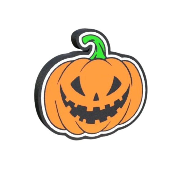 Decoratiune luminoasa LED, cu tematica de sarbatoare, in forma de dovleac