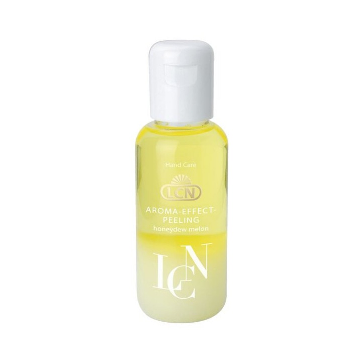 Scrub din cristale de sare de mare LCN Aroma Effect, 100ml, cu ulei de migdale si jojoba, pentru maini si corp, 100% natural