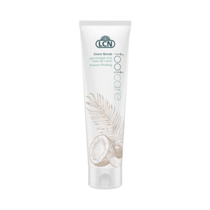 Scrub pentru picioare, LCN, Coco Scrub, 100ml, cocos, 100g