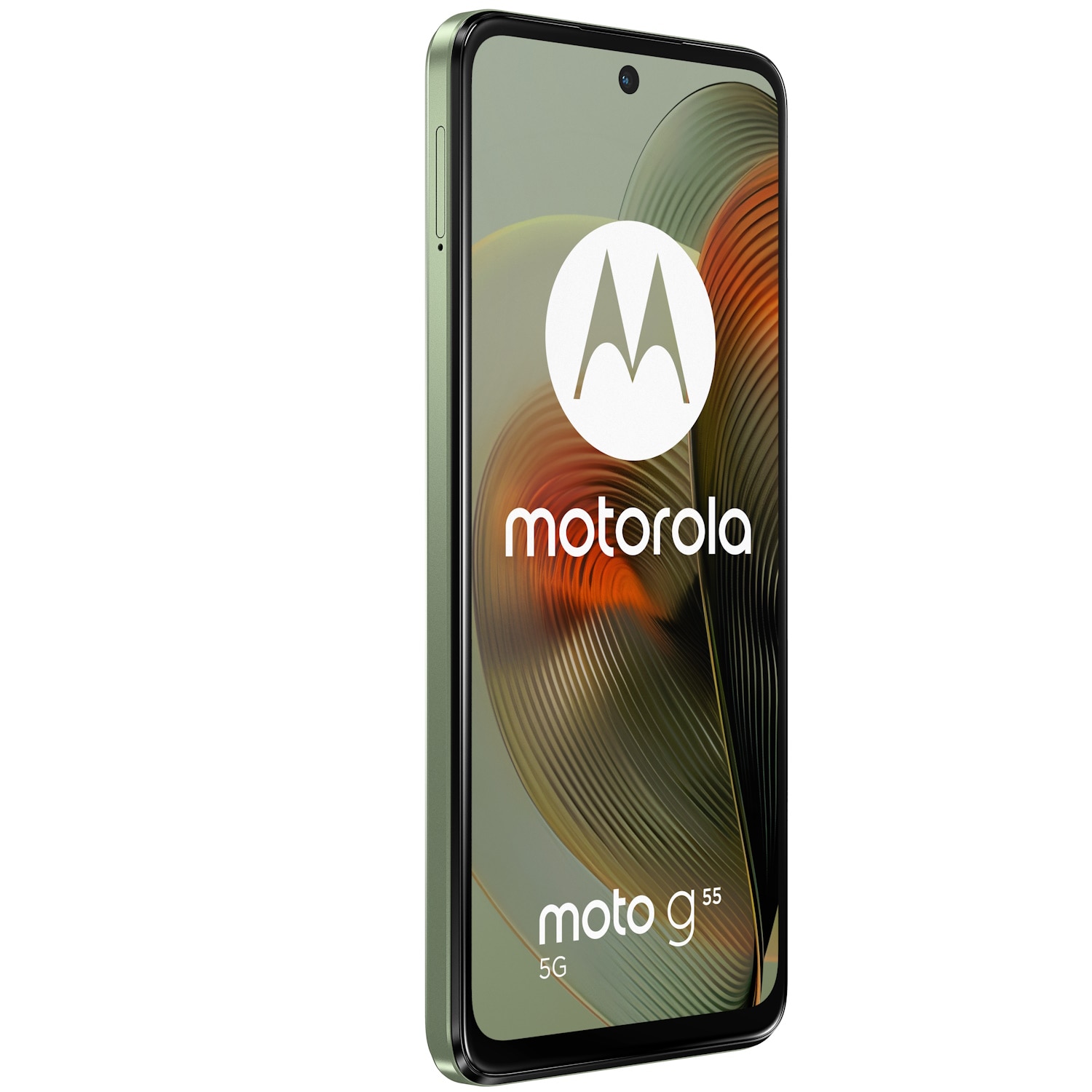 Telefon mobil Motorola Moto g55, Dual SIM, 256GB, 8GB RAM, 5G, Smoky Green