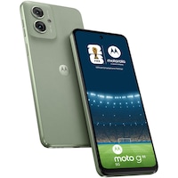 Telefon mobil Motorola Moto g55, Dual SIM, 256GB, 8GB RAM, 5G, Smoky Green