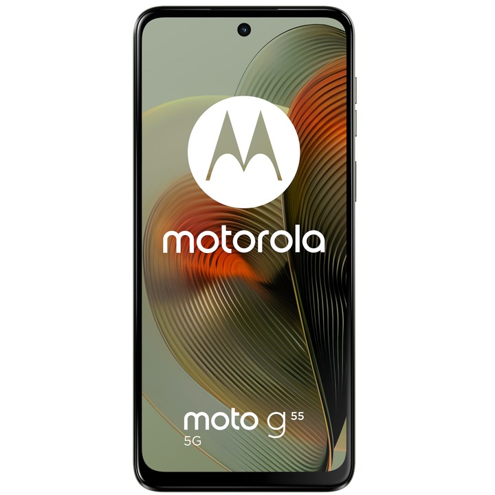 Смартфон Motorola Moto g55, 256GB, 8GB RAM, 5G, Smoky Green