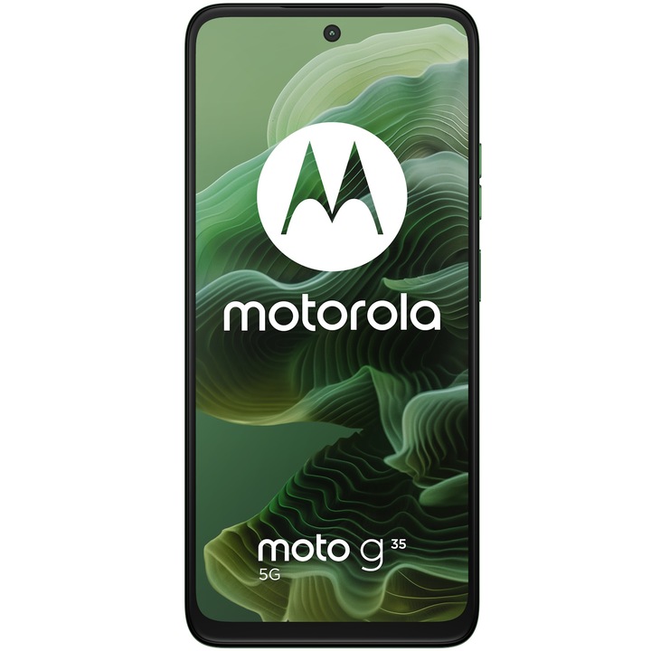 Смартфон Motorola Moto g35, 128GB, 4GB RAM, 5G, Leaf Green