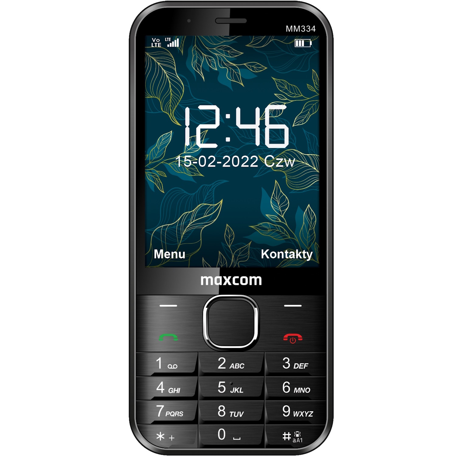 Telefon mobil Maxcom MM334, Single SIM, 4G,Black