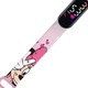 Rózsaszín gyerek digitális karóra Minnie és Daisy Disney dizájnnal, LED-del, vízálló
