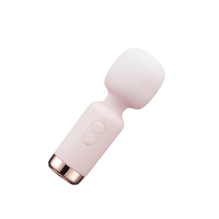 Мини вибратор PassionPulse, MyLittleFriend, Преносим, Розов, Водоустойчив, 11 X 3.9 см