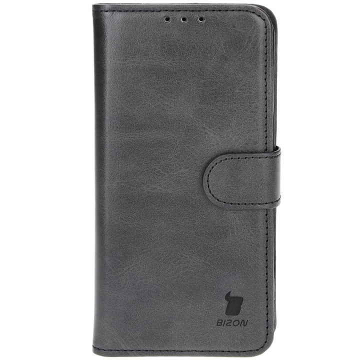 Bizon Case Pocket за iPhone 16, черен