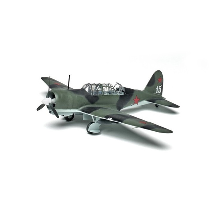 Macheta Aeromodele de construit Zvezda Soviet Bomber Suhoi SU-2 1:48 ZVEZ 4805