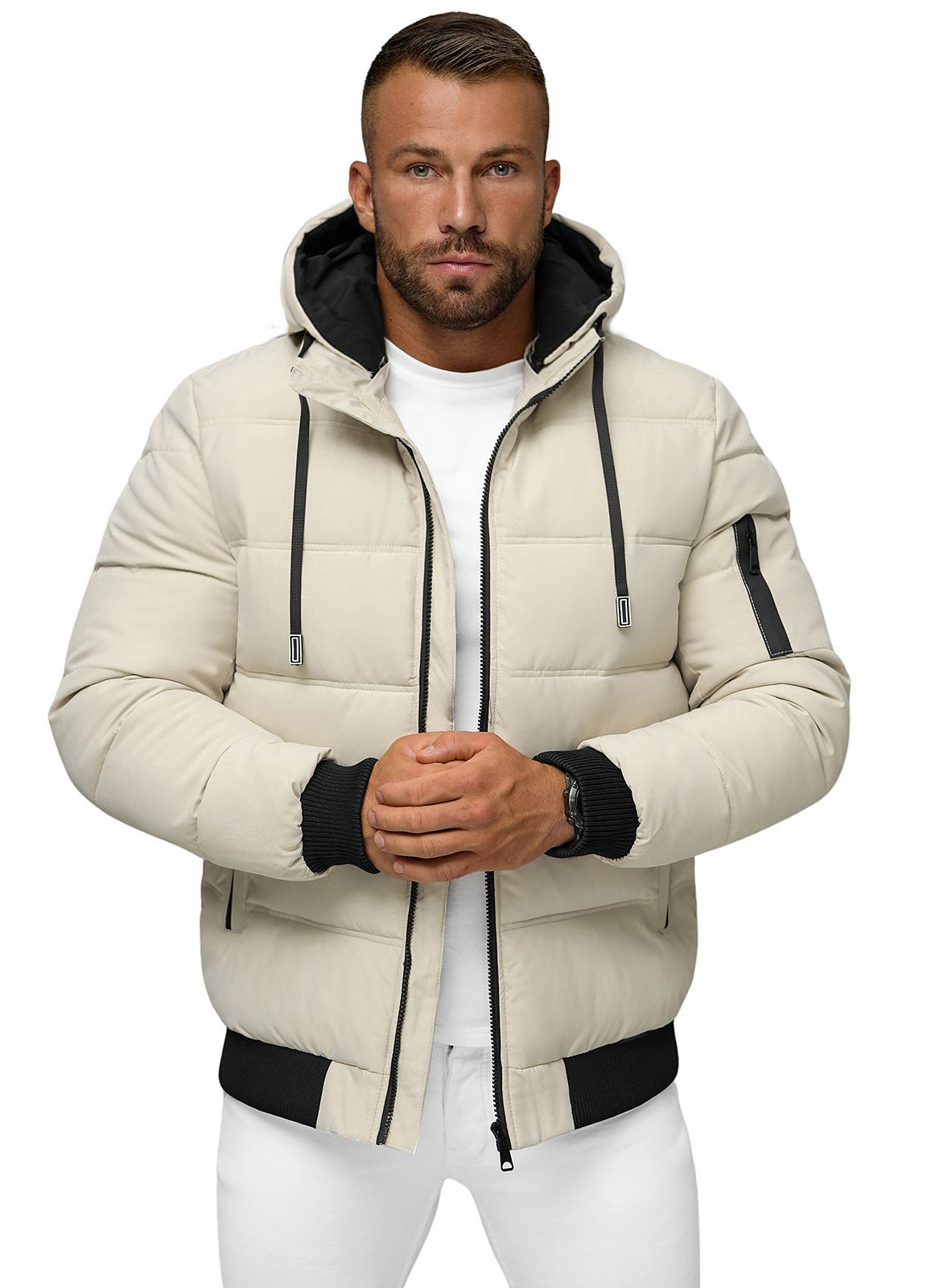 Geaca parka barbati OZONEE JS/31M5003 - eMAG.ro