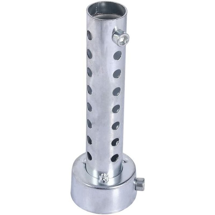 Motorkerékpár tartozék, Univerzális, Hangtompító betét, 45mm, Ezüst