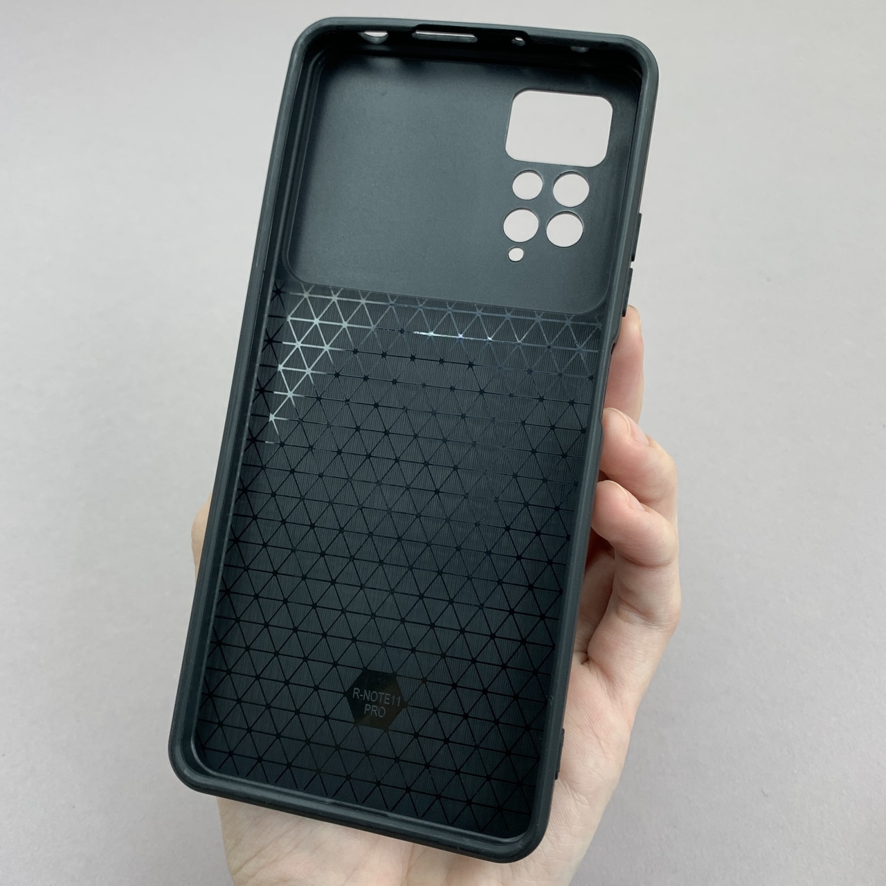Husa telefon Mat-Tech compatibila cu Xiaomi Redmi Note 11 4G, Protectie Camera Slide and Snap Soft Premium, Magnetic Ring Holder, PopGrip, Anti-Shock, Rugged Protection, Negru