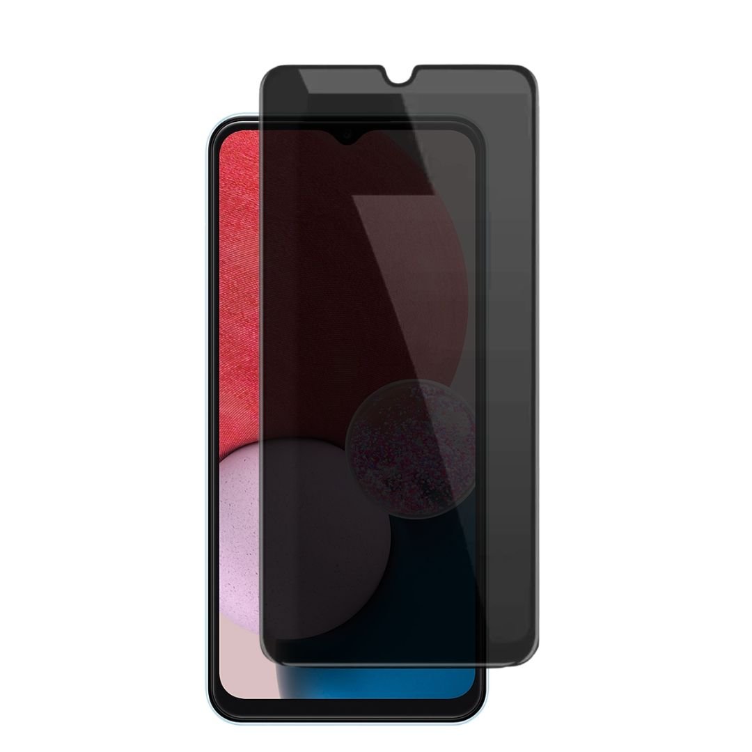 Folie sticla privacy pentru Samsung Galaxy A13 4G - Full Glue