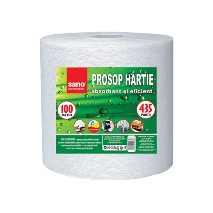 Prosop hartie Sano Monorola, 100 m