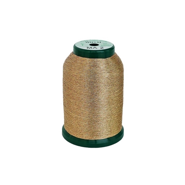 Ata de brodat metalica No. 40 1000m King Star Metallic Fujix 4740/MA2