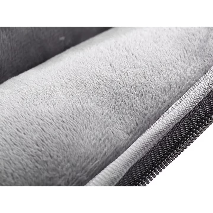 Husa Universala VarioShop®, pentru Laptop 15.6 inch, cu Burete Antisoc, Rezistena la Apa, Compatibila laptop Apple MacBook Air, MacBook Pro Touch Bar, Asus, Acer, Dell, Huawei, 40cm x 2cm x 30cm, Gri