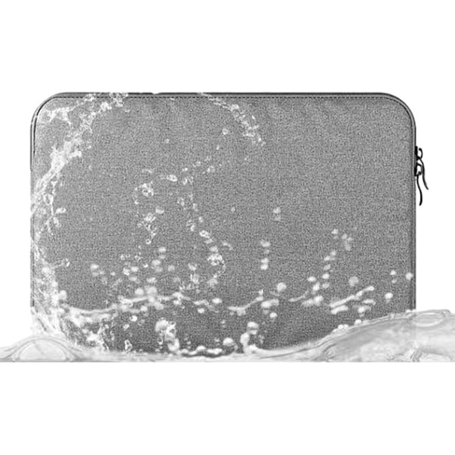Husa Universala VarioShop®, pentru Laptop 15.6 inch, cu Burete Antisoc, Rezistena la Apa, Compatibila laptop Apple MacBook Air, MacBook Pro Touch Bar, Asus, Acer, Dell, Huawei, 40cm x 2cm x 30cm, Gri