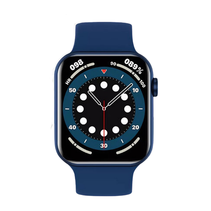 OEM T900 PRO MAX L 2.0 Infinite Display Series 9 okosóra, Bluetooth Call, Multi Sport, Pulzus, SpO2, Vérnyomás, Oxigén, Fém tok, Vezeték nélküli töltés, kék